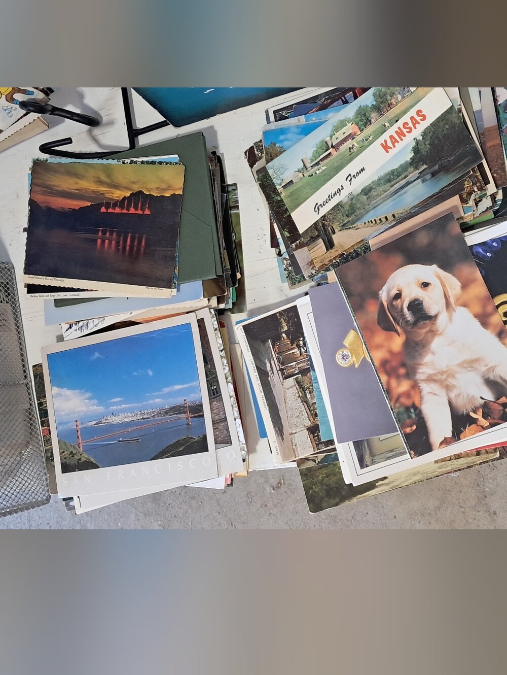 Vintage Postcards, Sold By The Pound